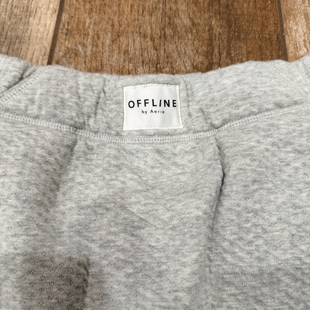 Aerie | Offline Gray Skort - Picture 2 of 8